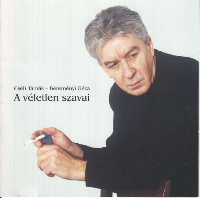 Album cover art for A véletlen szavai