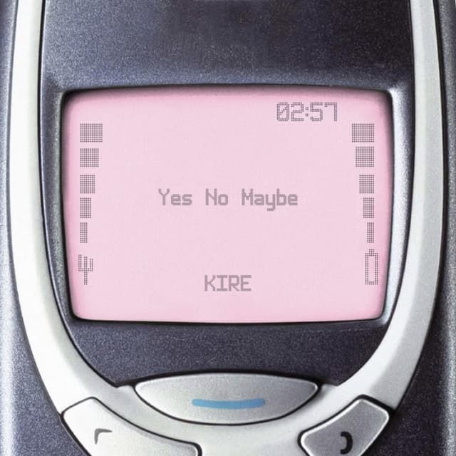 Album cover art for Yes No Maybe