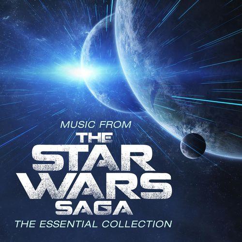 Album cover art for Music From The Star Wars Saga - The Essential Collection