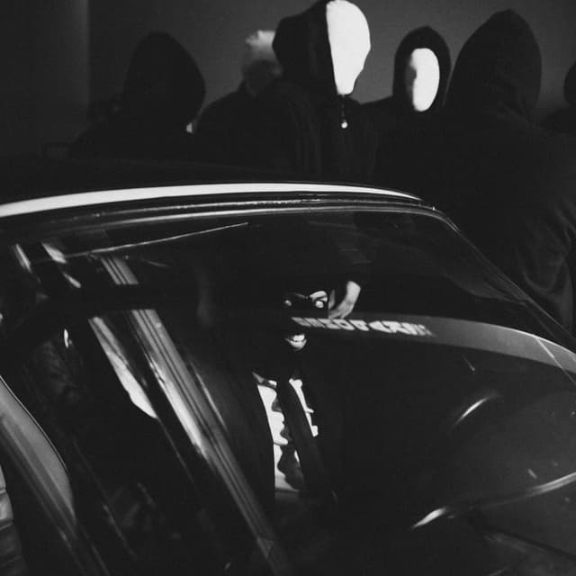 Album cover art for MENACE