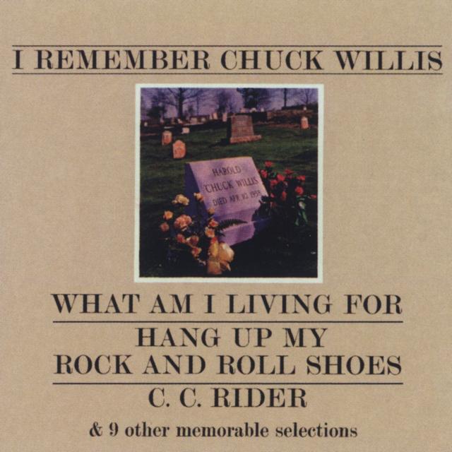 Album cover art for I Remember Chuck Willis