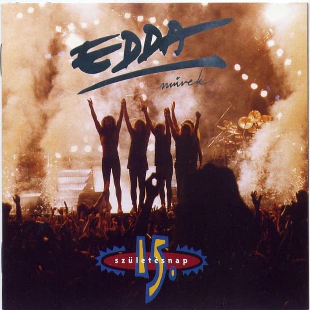 Album cover art for 15. születésnap