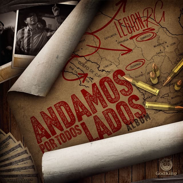 Album cover art for Andamos por Todos Lados
