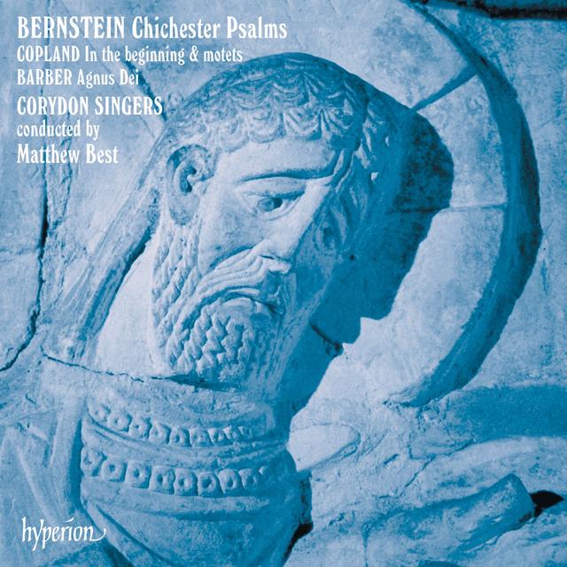 Album cover art for Bernstein: Chichester Psalms - Copland: In the Beginning - Barber: Agnus Dei