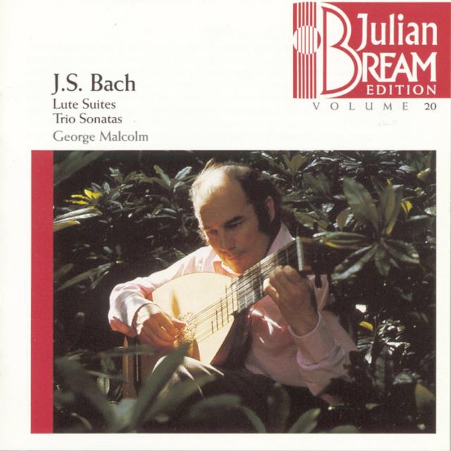 Album cover art for Bach: Lute Suites - Trio Sonatas
