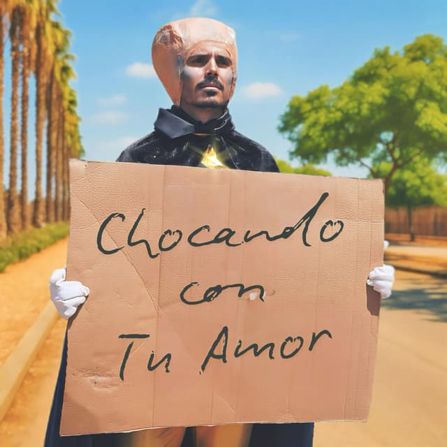 Album cover art for Chocando con Tu Amor