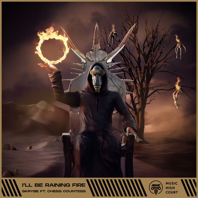 Album cover art for I'll Be Raining Fire
