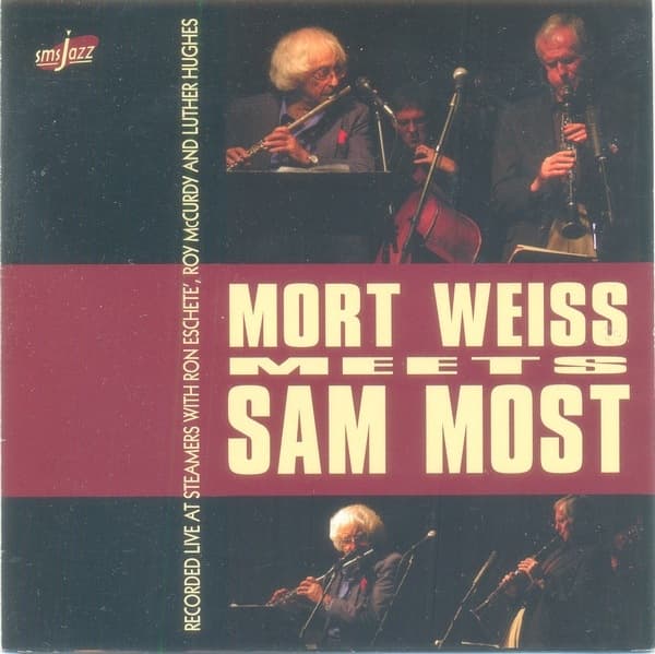 Album cover art for Mort Weiss Meets Sam Most