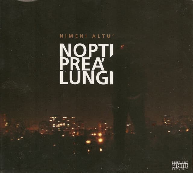 Album cover art for Nopți prea lungi