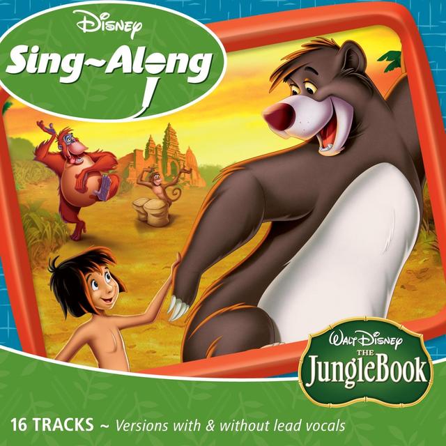 Album cover art for Jungle Book Sing-A-Long