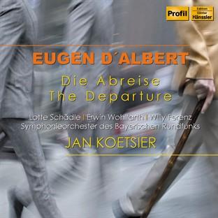 Album cover art for Eugen D'albert: Die Abreise (the Departure)