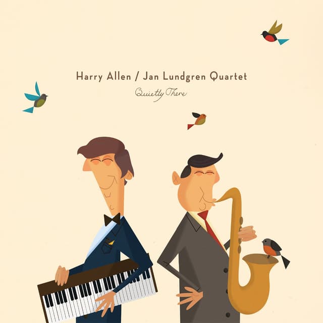 Album cover art for Quietly There