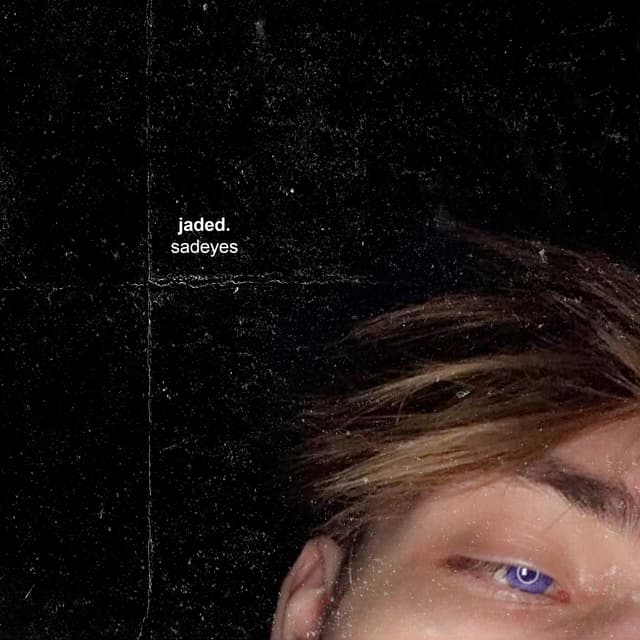 Album cover art for jaded