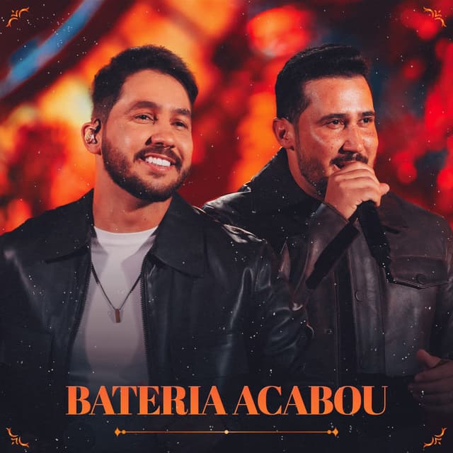 Album cover art for Bateria Acabou