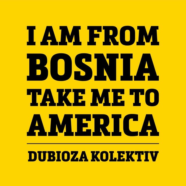 Album cover art for I Am from Bosnia - Take Me to America