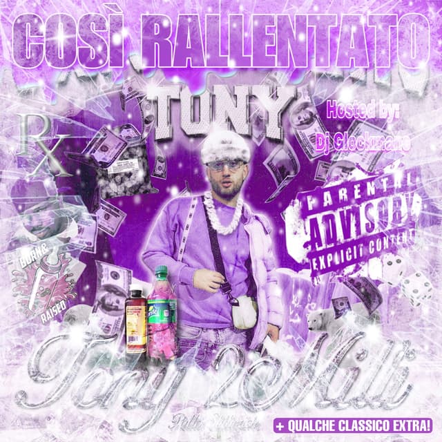 Album cover art for Così Rallentato Tony