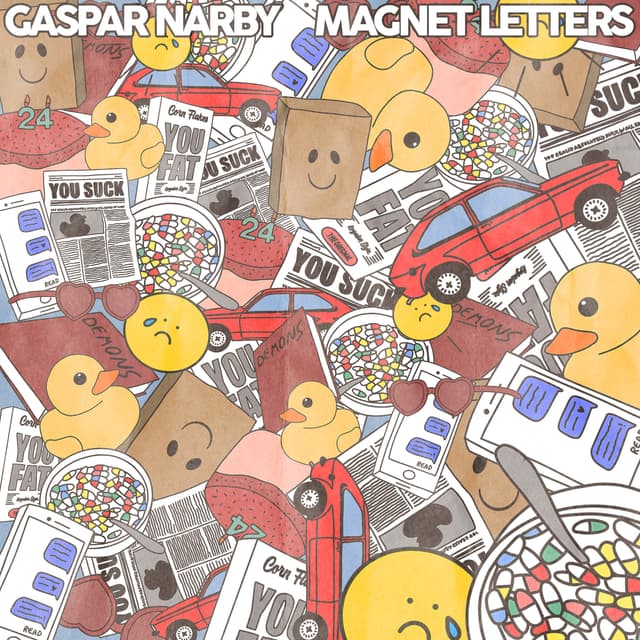 Album cover art for Magnet Letters