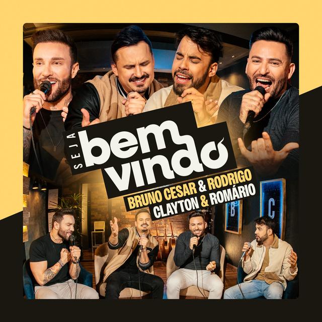 Album cover art for Seja Bem-Vindo: Clayton & Romário