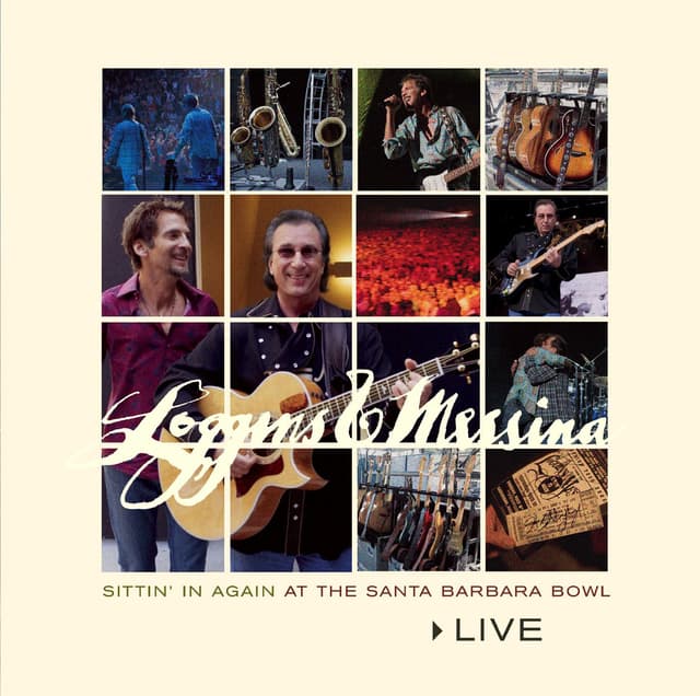 Album cover art for Sittin' in Again at the Santa Barbara Bowl