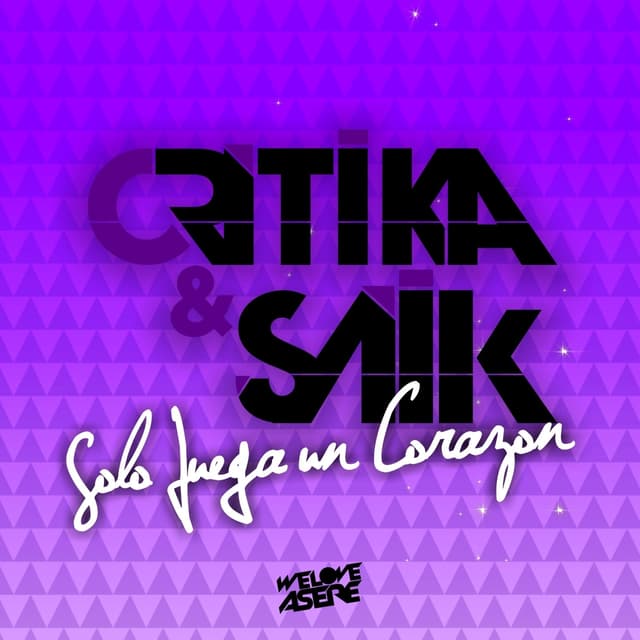 Album cover art for Solo Juega Un Corazón