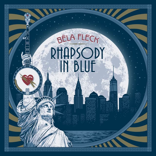 Album cover art for Rhapsody in Blue (grass)