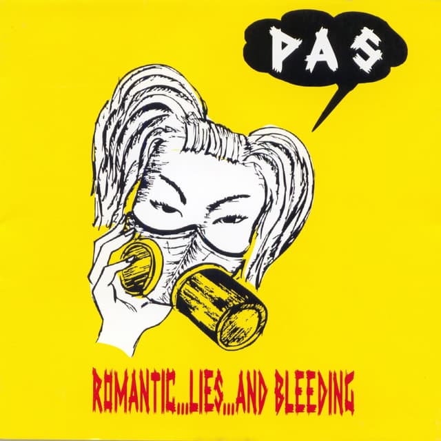Album cover art for Romantic...Lies...And Bleeding