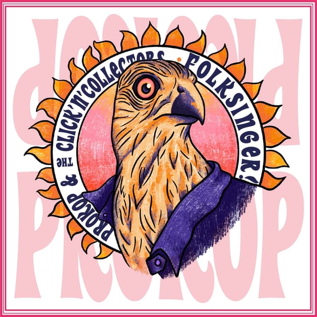 Album cover art for Folksinger! (a Gin&Tonic Story)