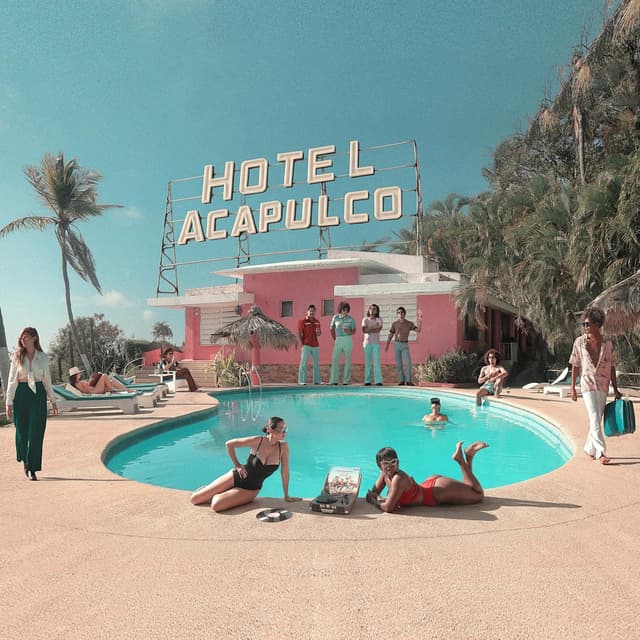 Album cover art for Hotel Acapulco