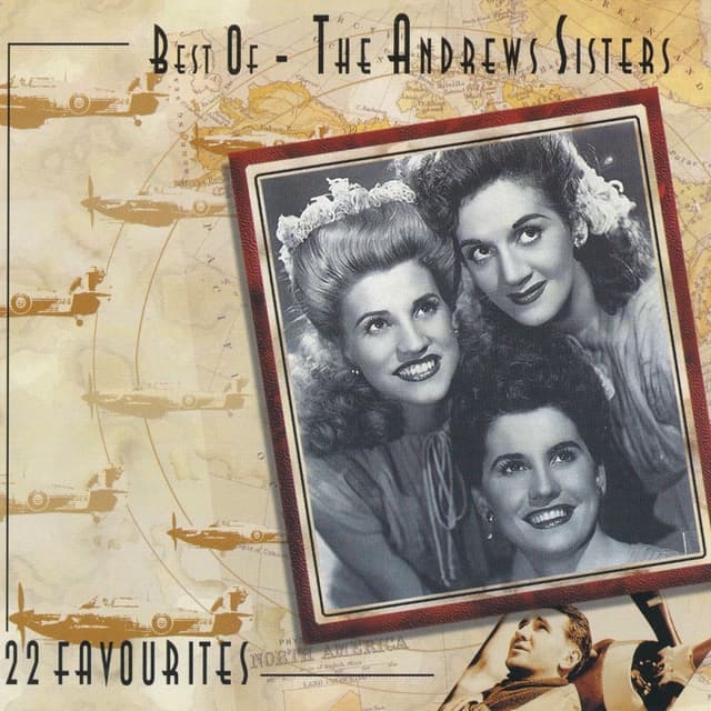 Album cover art for Best of the Andrews Sisters