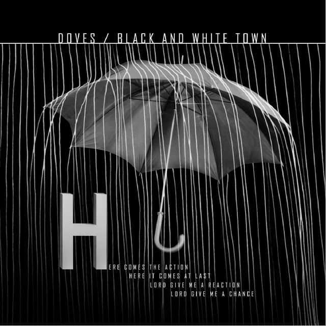 Album cover art for Black And White Town