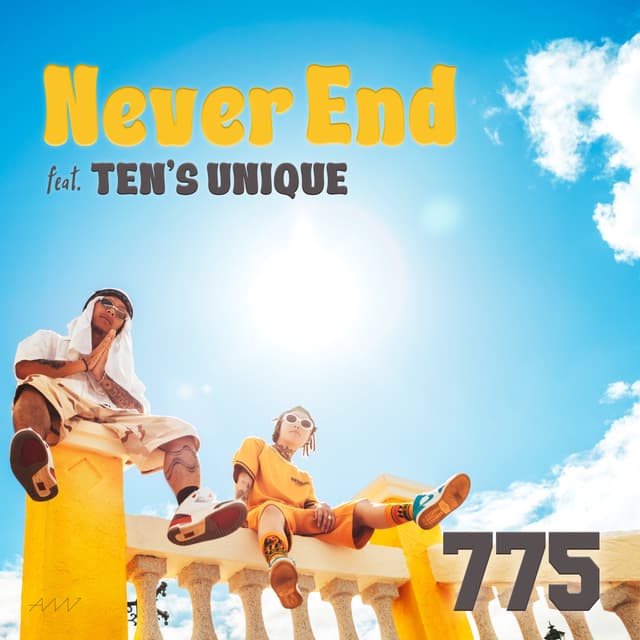 Album cover art for Never End