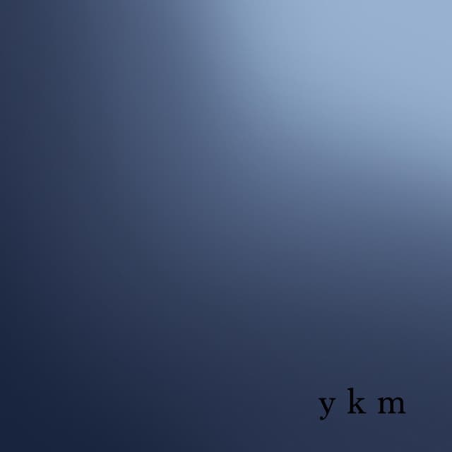 Album cover art for y k m