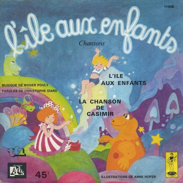 Album cover art for L'île aux enfants