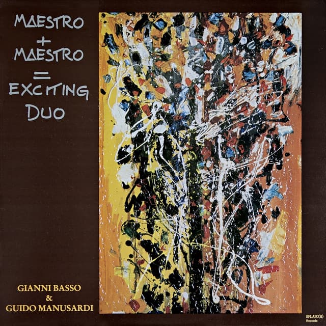 Album cover art for Maestro + Maestro = Exciting Duo