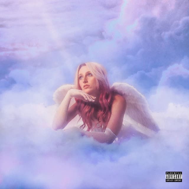 Album cover art for depressed in heaven