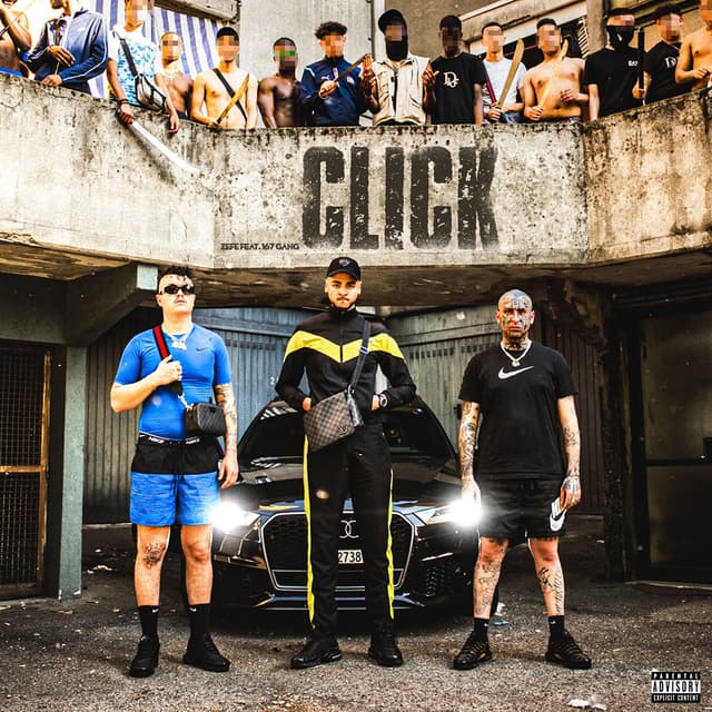 Album cover art for Click (feat. 167Gang)