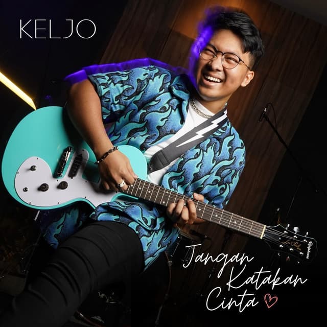 Album cover art for Jangan Katakan Cinta