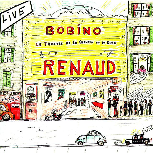 Album cover art for Renaud à Bobino