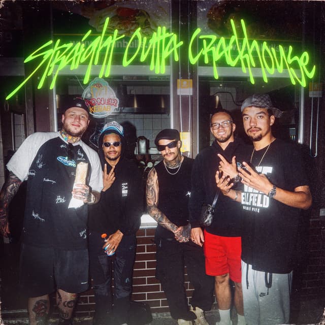 Album cover art for STRAIGHT OUTTA CRACKHOUSE