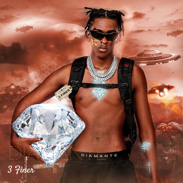 Album cover art for Diamante