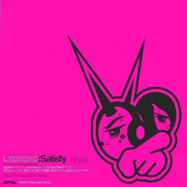 Album cover art for SATISFY