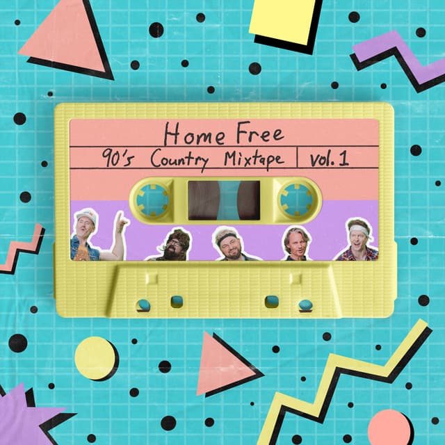 Album cover art for 90's Country Mixtape, Vol. 1
