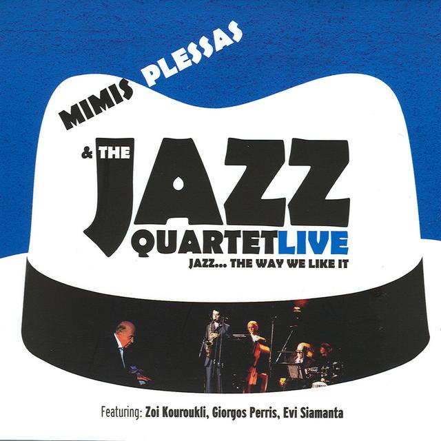 Album cover art for Mimis Plessas & The Jazz Quartet - Live