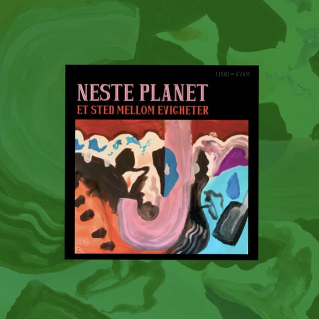 Album cover art for Et sted mellom evigheter