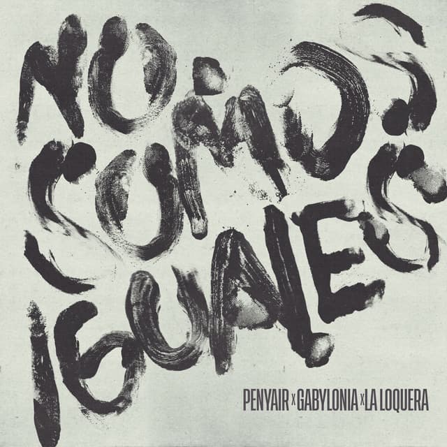 Album cover art for No Somos Iguales