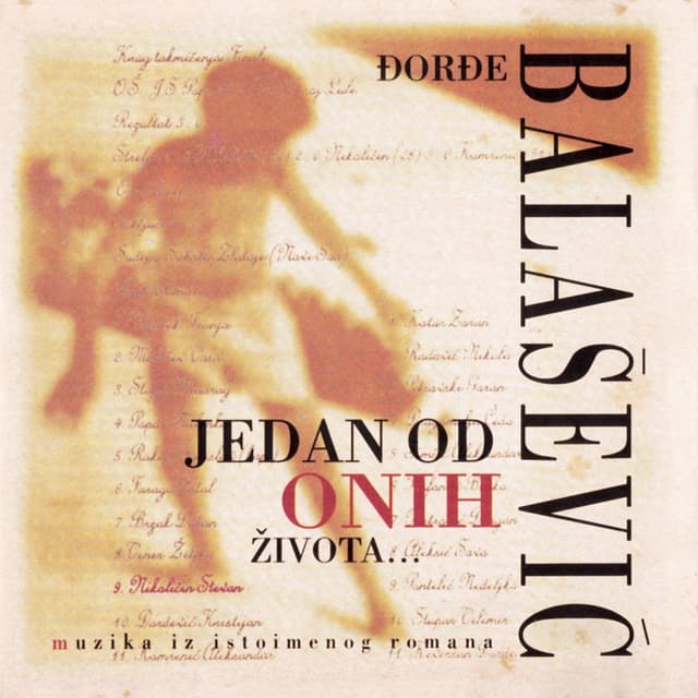 Album cover art for Jedan Od Onih Života...