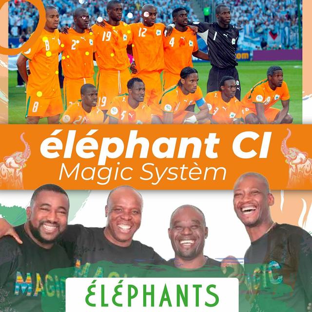 Album cover art for Eléphants