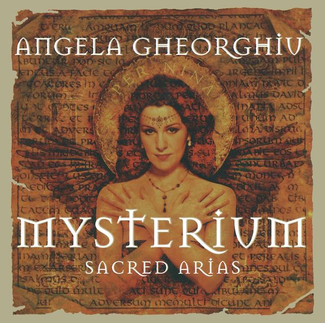 Album cover art for Mysterium (Sacred Arias)
