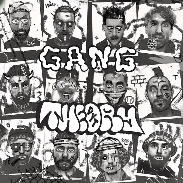 Album cover art for Gang Theory