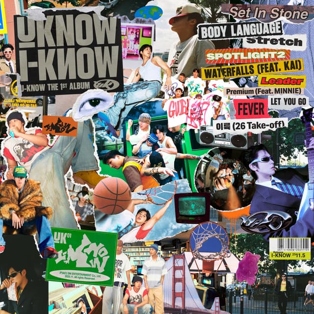 Album cover art for I-KNOW - The 1st Album